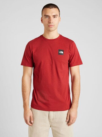 THE NORTH FACE T-shirt 'COORDINATES' i röd