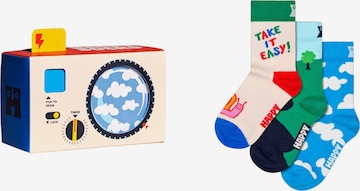 Happy Socks Socks 'Camera' in Blue: front