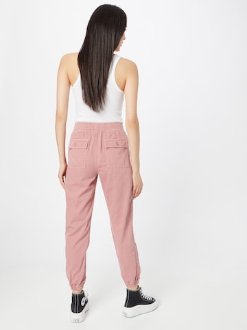 GAP Zúžený Kalhoty – pink