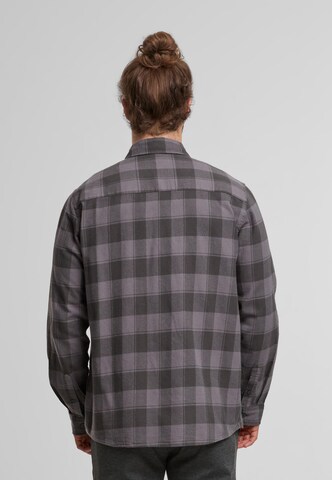 INDICODE JEANS Regular fit Button Up Shirt in Grey