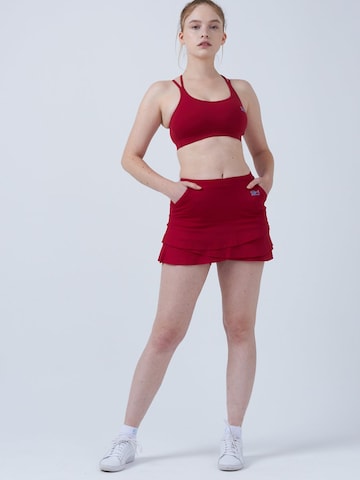 SPORTKIND Sportrok 'Tulip Skirt / Skort' in Rood