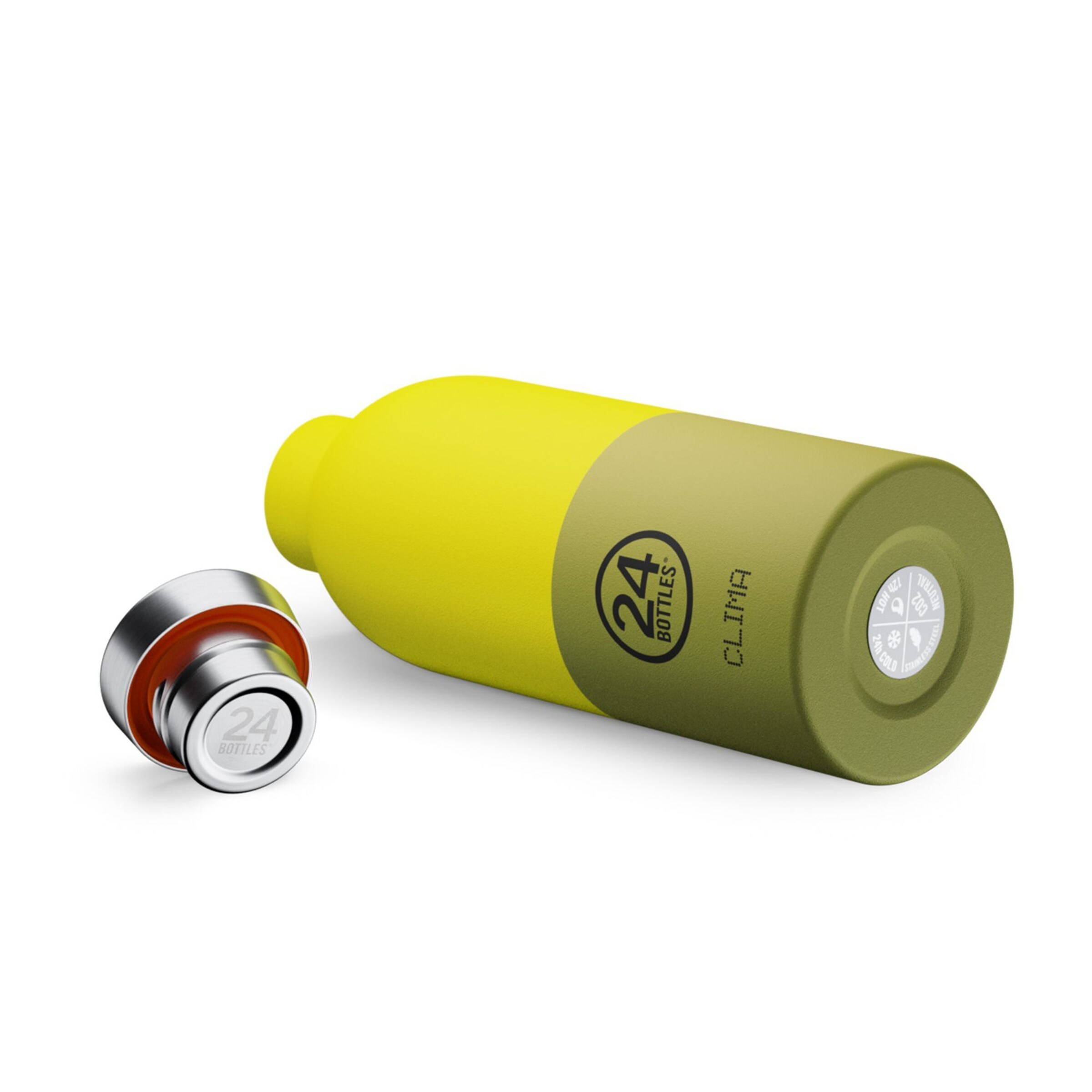 24Bottles Drinkfles 'Clima' in Geel
