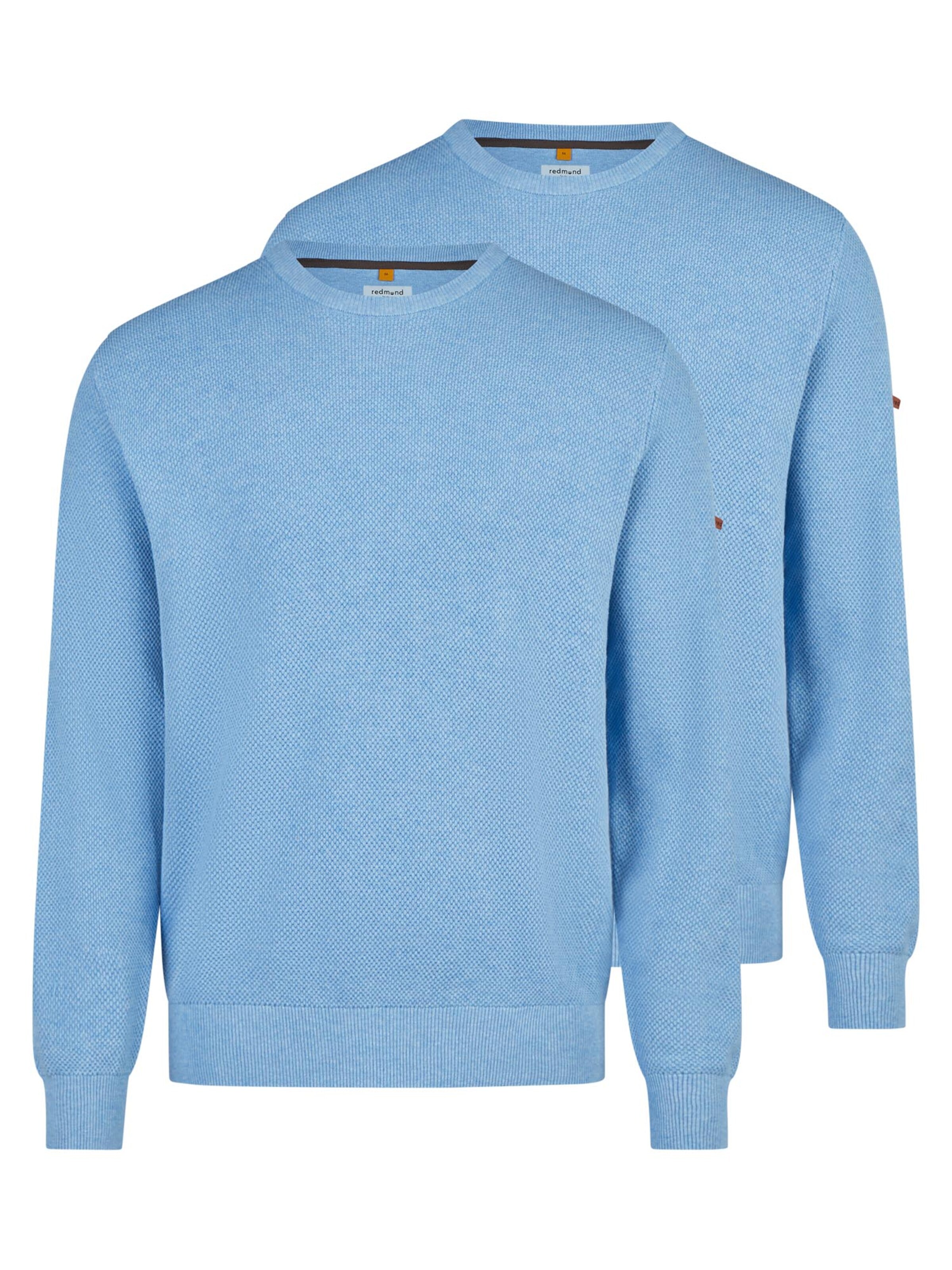 redmond Sweater 'Basic' in Blue: front