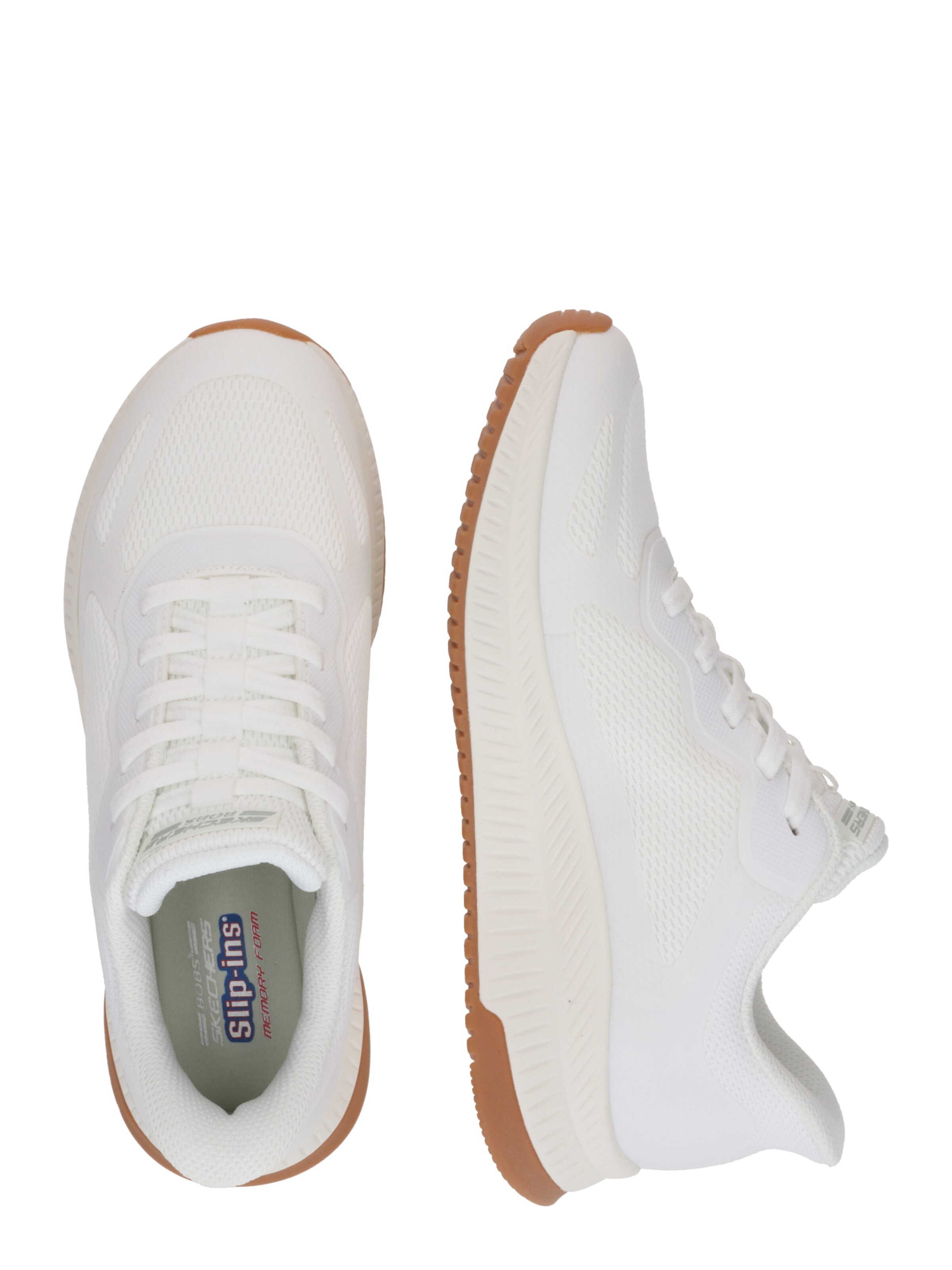 SKECHERS Platform trainers in White