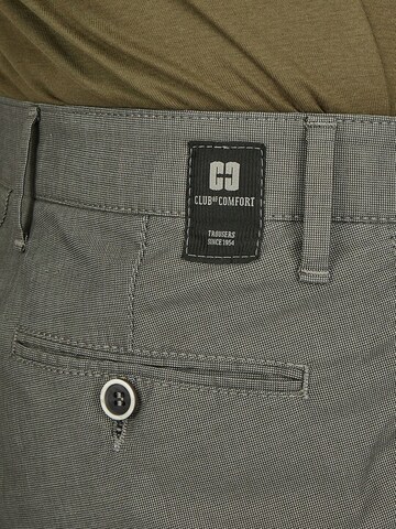 CLUB OF COMFORT Regular Trousers 'GARVEY' in Grey