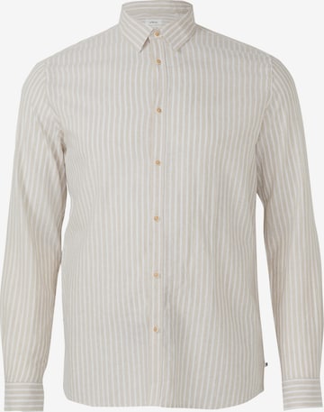 Coupe regular Chemise s.Oliver en beige : devant