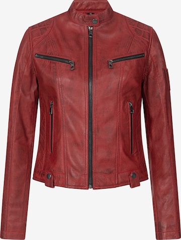 Rock Creek Between-Season Jacket in Red: front
