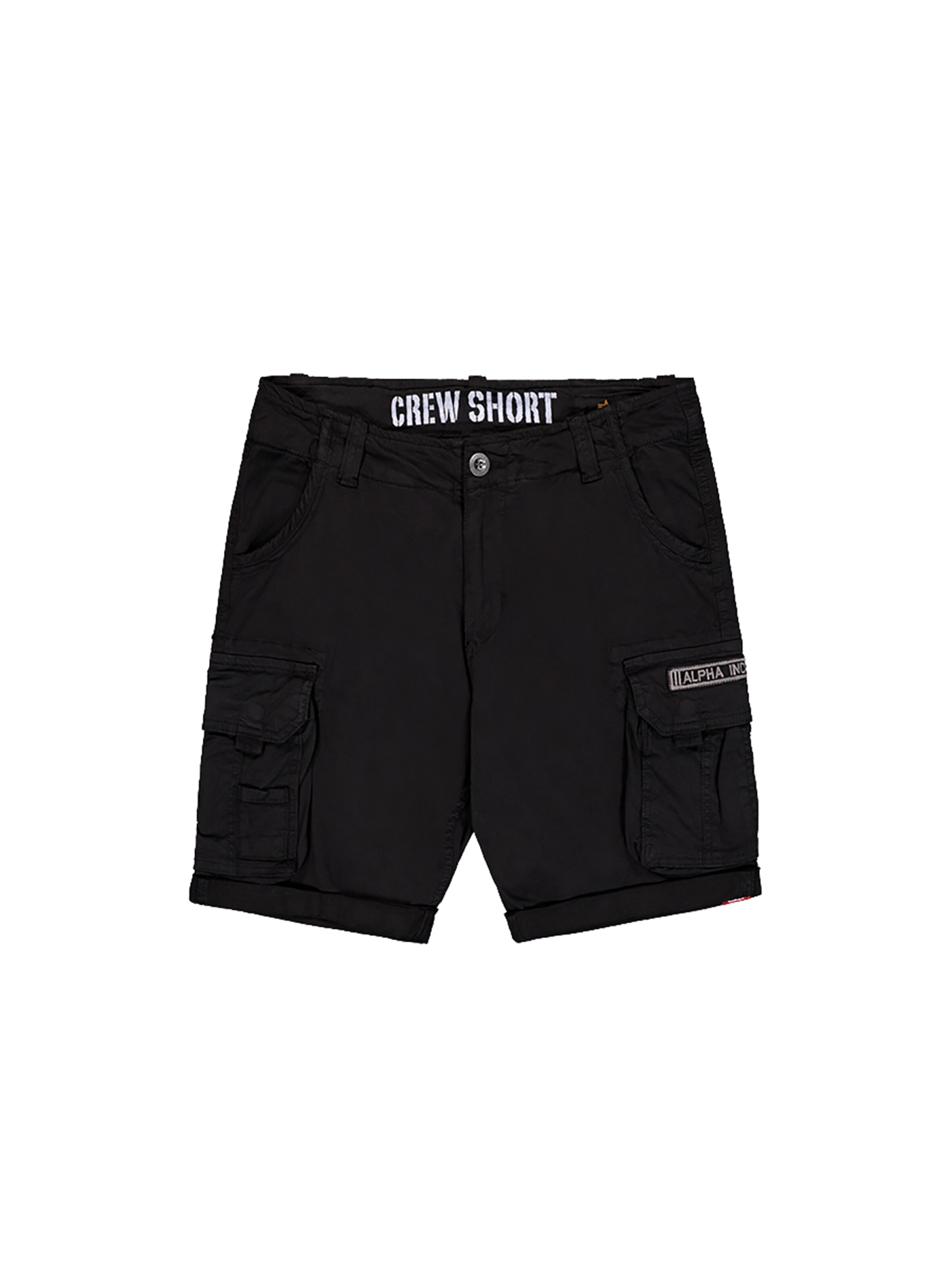 ALPHA INDUSTRIES Regular Hose‌‌‌‌‌‌‌‌‌‌ in Schwarz: Vorderseite