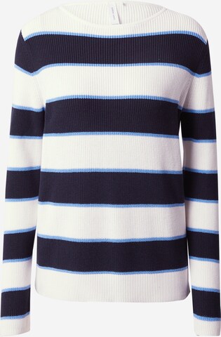 GERRY WEBER Пуловер в синьо: отпред