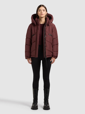 Giacca invernale 'Evande' di khujo in rosso