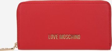 Love Moschino Wallet in Red: front