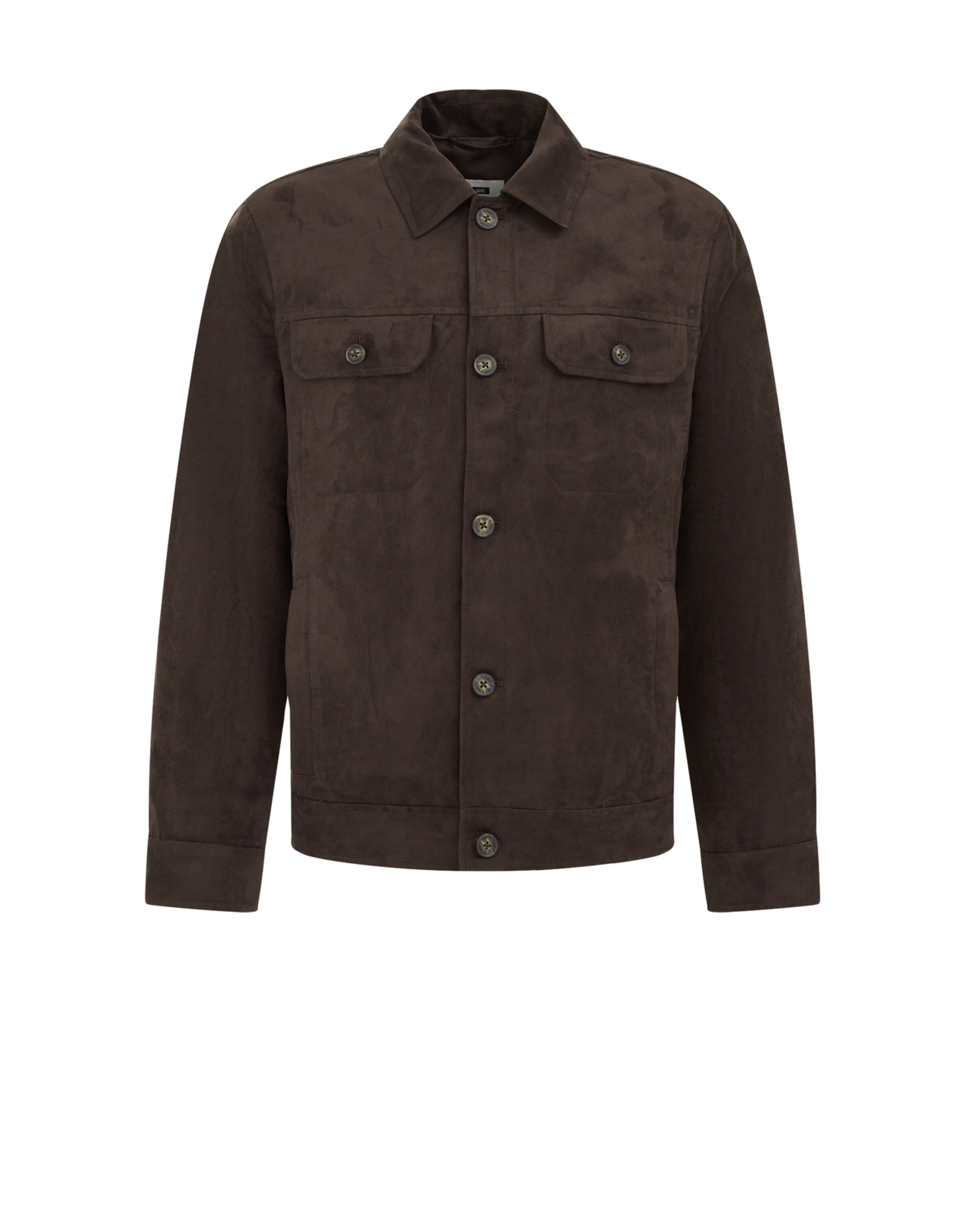 WE Fashion Übergangsjacke in Braun: Vorderseite