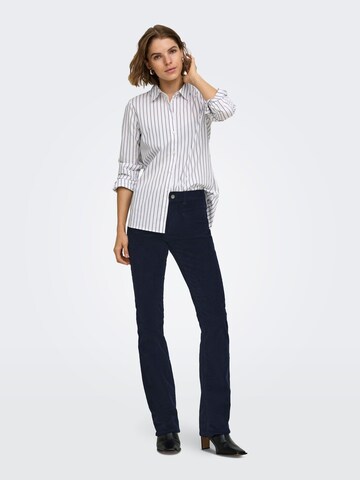 ONLY Flared Trousers 'GLOBAL' in Blue