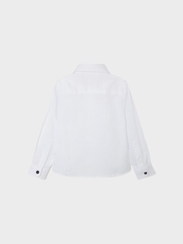 Coupe regular Chemise NAME IT en blanc