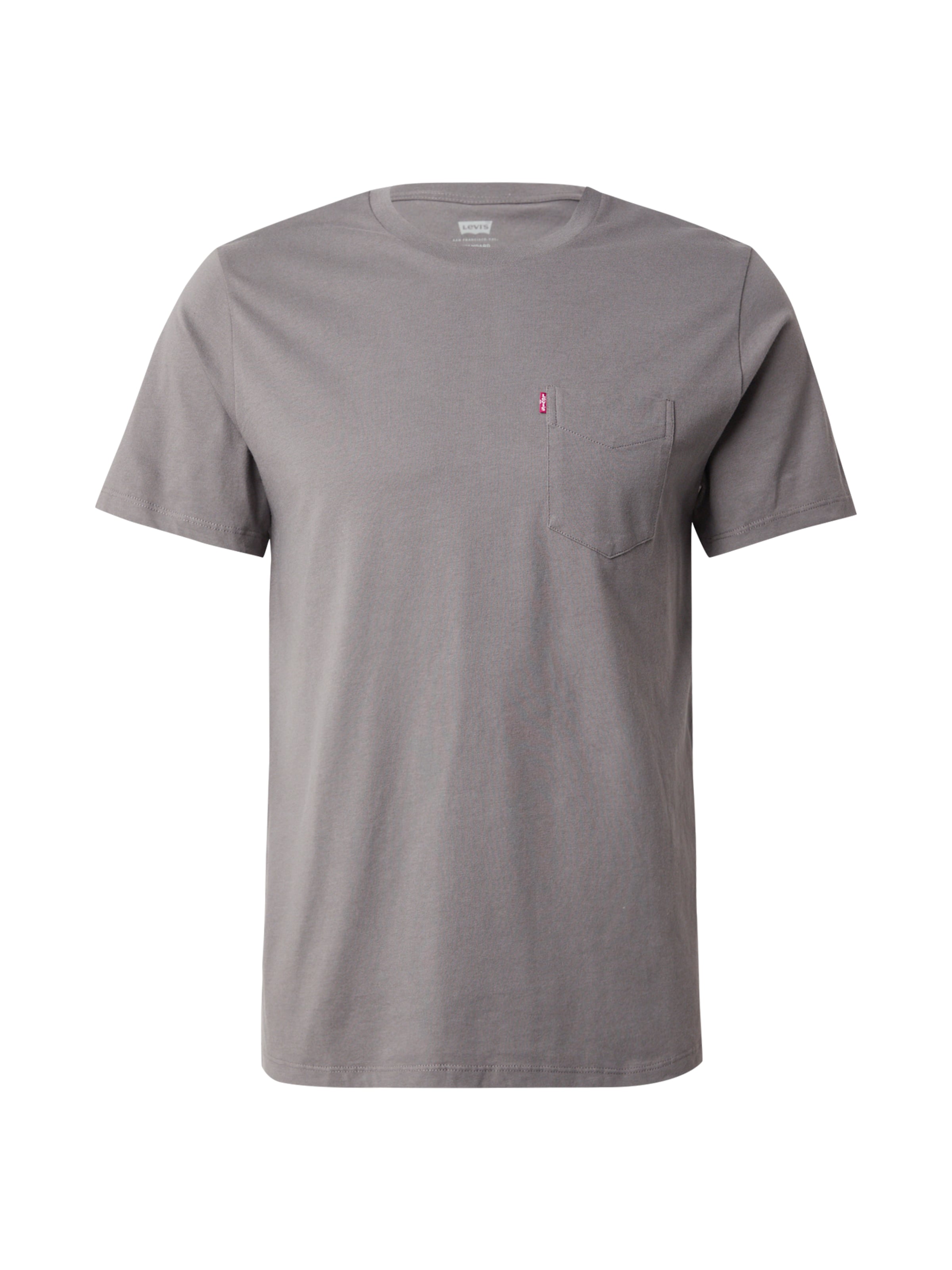 LEVI'S ® Bluser & t-shirts 'Classic Pocket Tee' i grå: forside