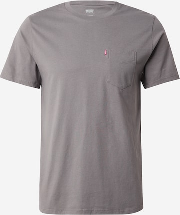 LEVI'S ® Bluser & t-shirts 'Classic Pocket Tee' i grå: forside