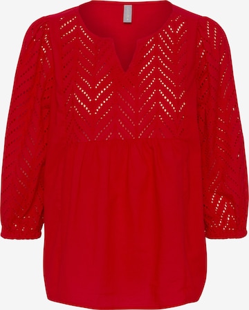 CULTURE Blouse 'Toril' in Red: front