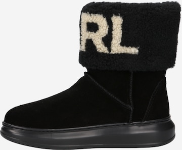 Karl Lagerfeld Snow Boots 'Kapri Kosi' in Black