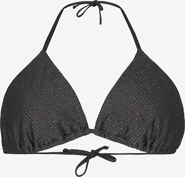 Swim by ZizziTrokutasti Bikini gornji dio - crna boja: prednji dio