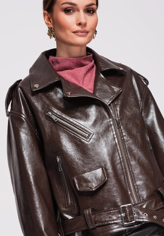 Veste mi-saison 'OW-JAFL-0111' Ombre en marron