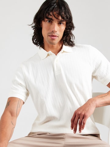 SELECTED Shirt 'SLHLevi' in Wit: voorkant
