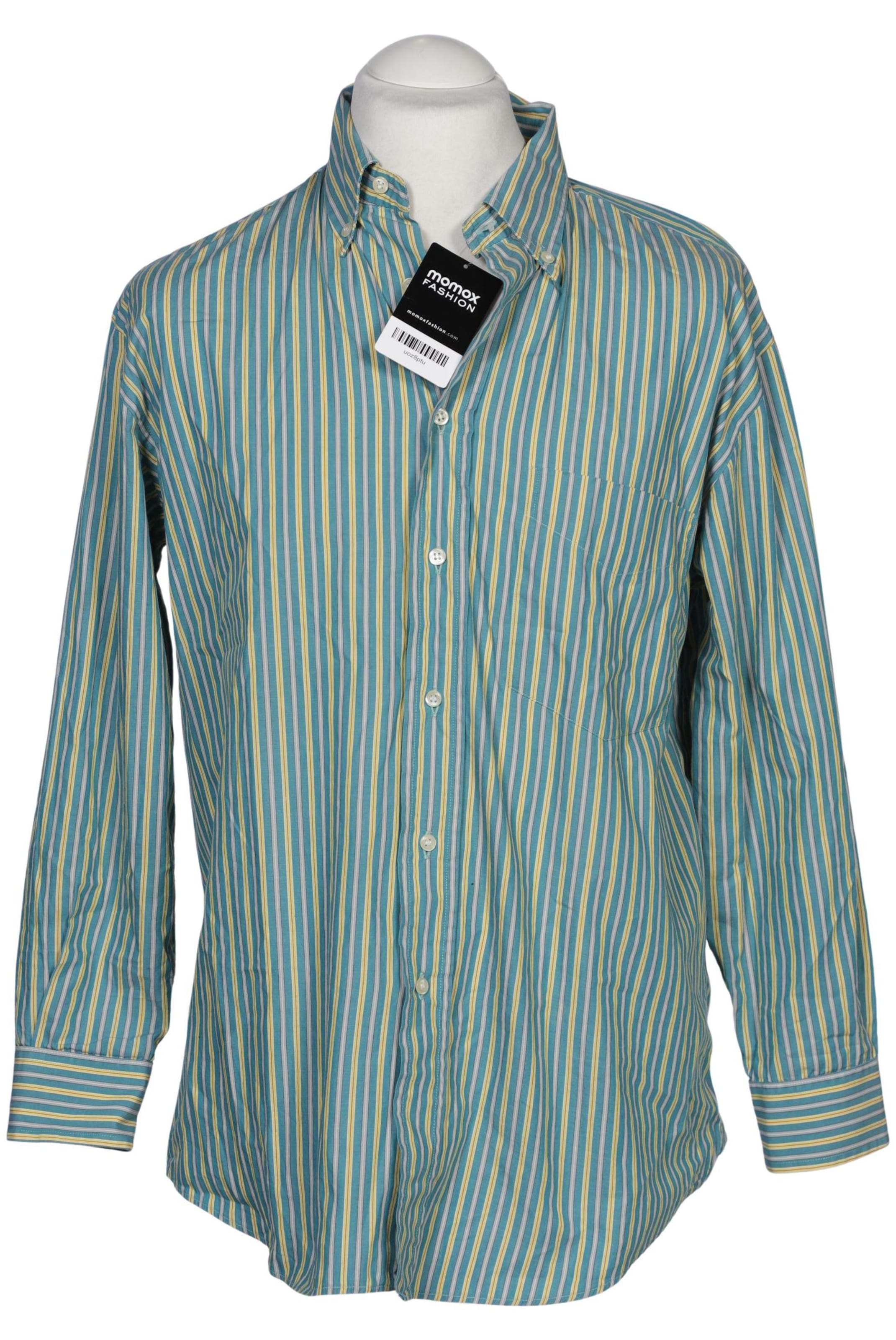 Harris Wharf London Button Up Shirt in XL in Mixed colors: front