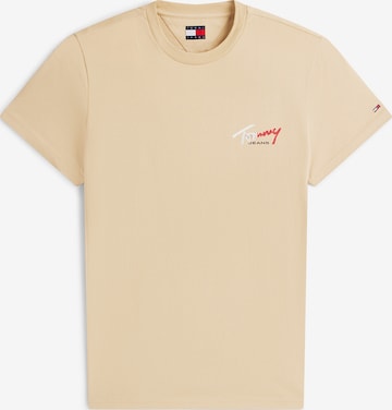 Tommy Jeans Särk, värv beež: eest vaates