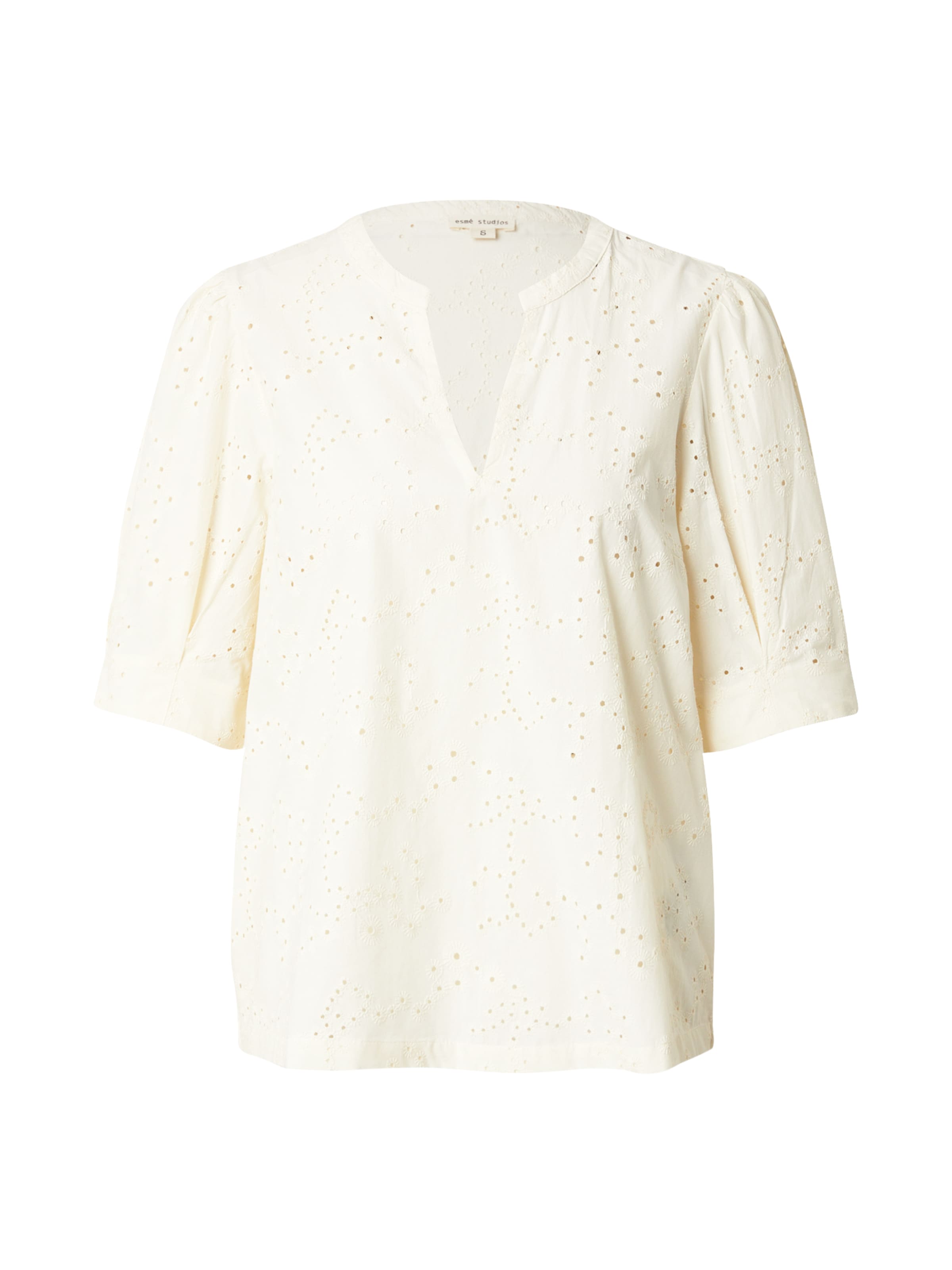 Esmé Studios Blúzka 'Leo' - Béžová: predná strana