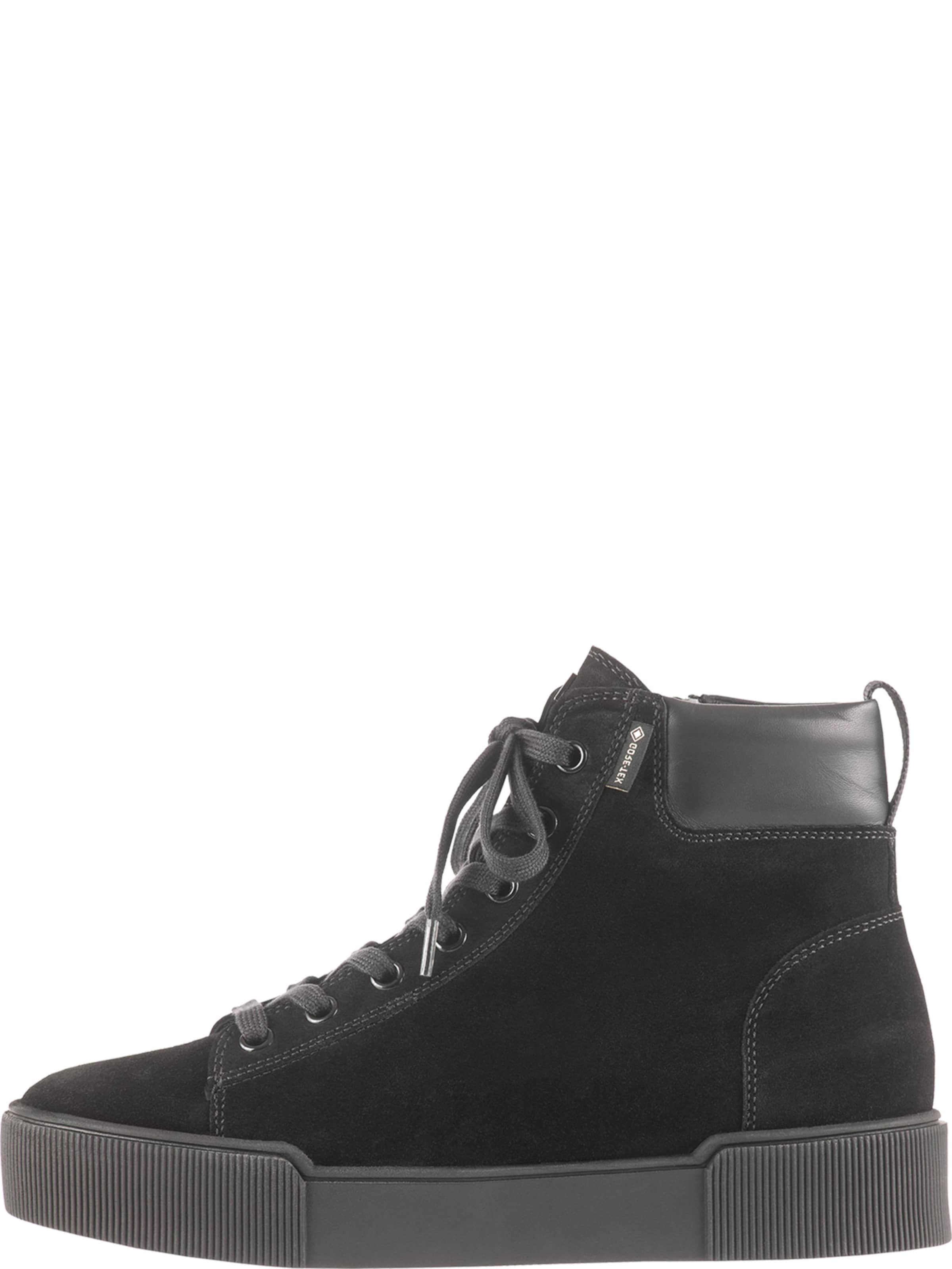 Baskets hautes ' BUDDY ' Högl en noir : devant