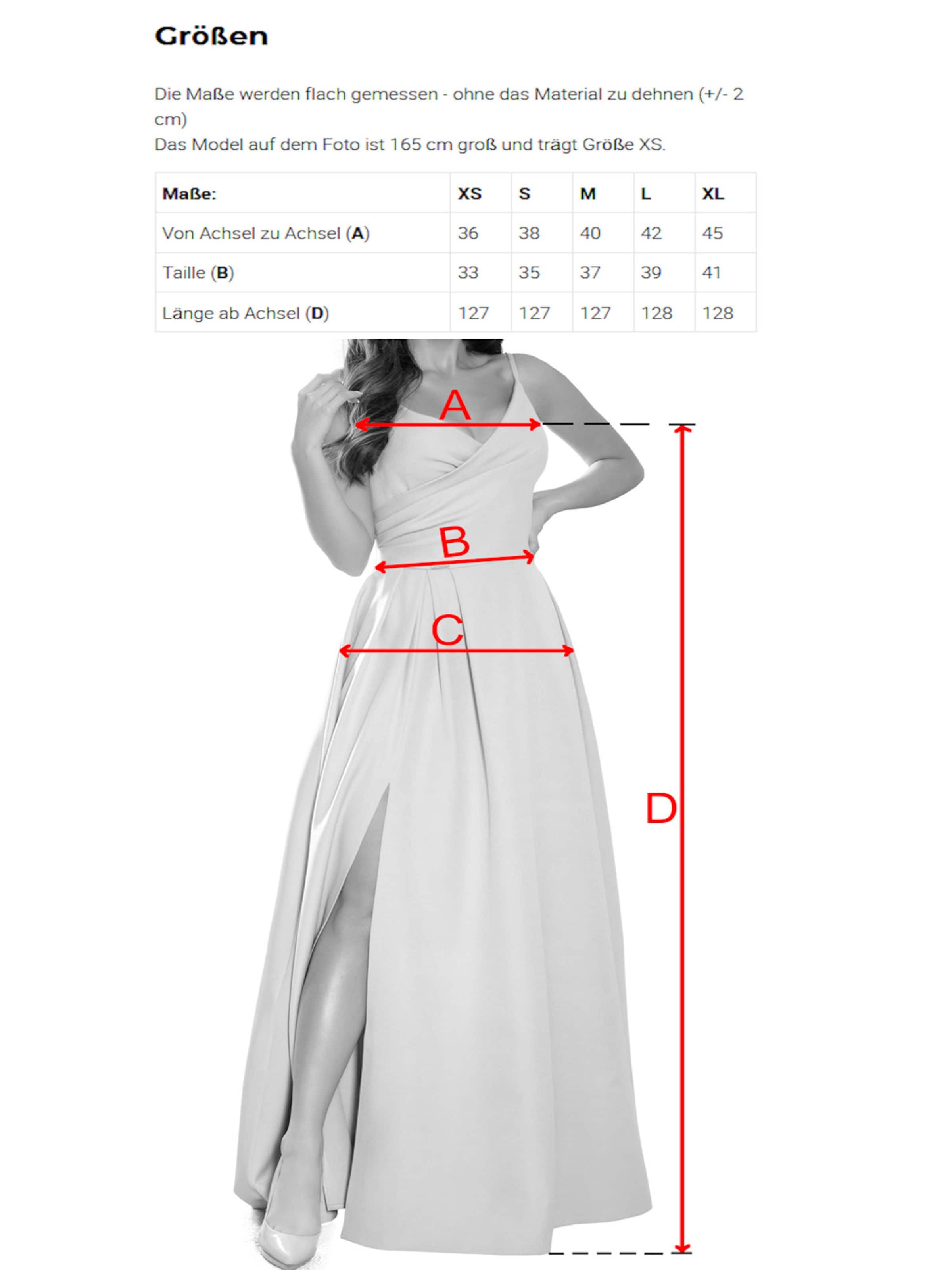 Numoco Abendkleid 'Galatea'‌‌‌‌‌‌ in Grün