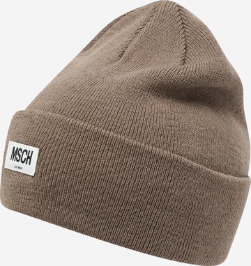 MSCH COPENHAGEN Beanie 'Mojo' in Brown: front