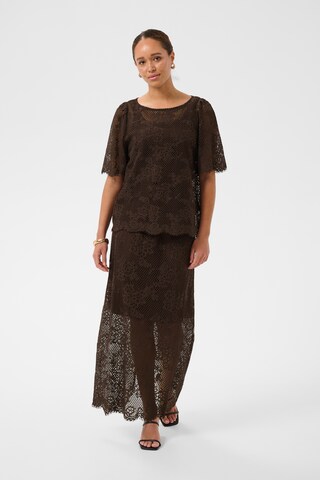 Kaffe Blouse 'Cornelia' in Bruin