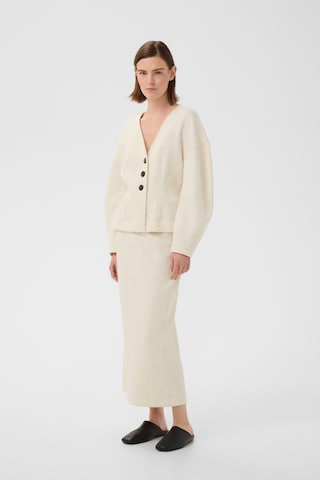InWear - Sudadera con cremallera 'FariIW VincentIW' en beige