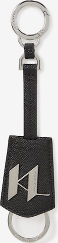 juoda Karl Lagerfeld Raktų laikiklis: priekis