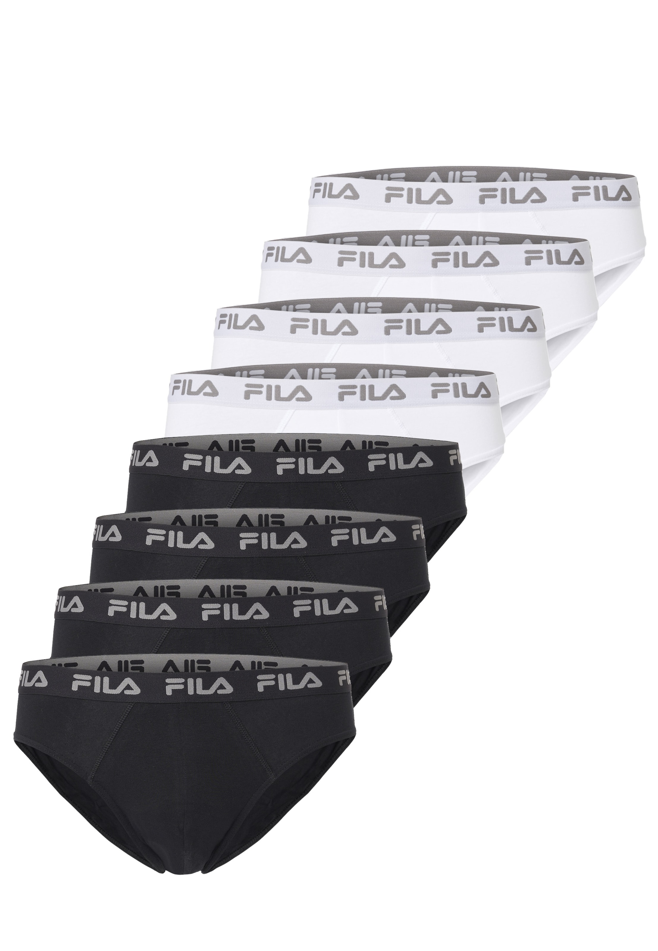 FILA Slips in Schwarz: Vorderseite
