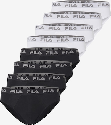 FILA Slips in Schwarz: Vorderseite