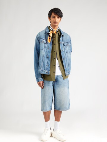 Vintage Industries Regular fit Overhemd 'Baron' in Groen