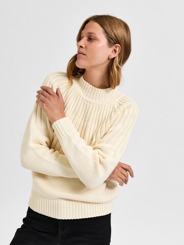 SELECTED FEMME Pullover 'Nima' in Beige