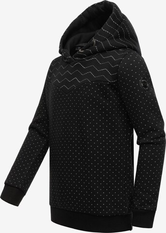 Ragwear Sweatshirt 'Kristla' in Black
