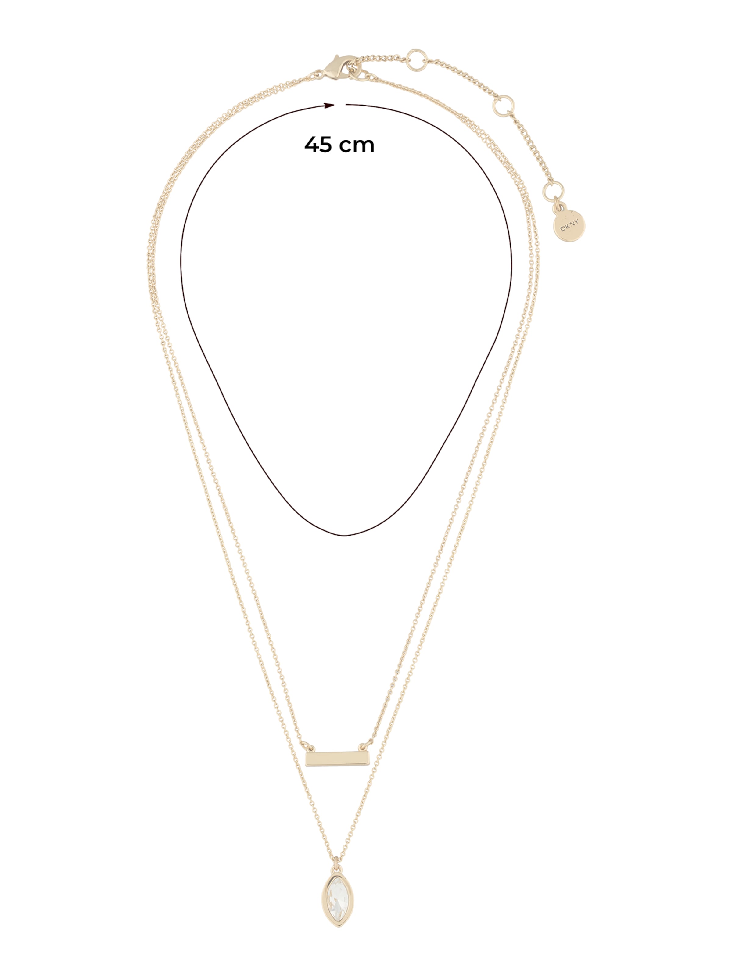 DKNY Necklace in Gold