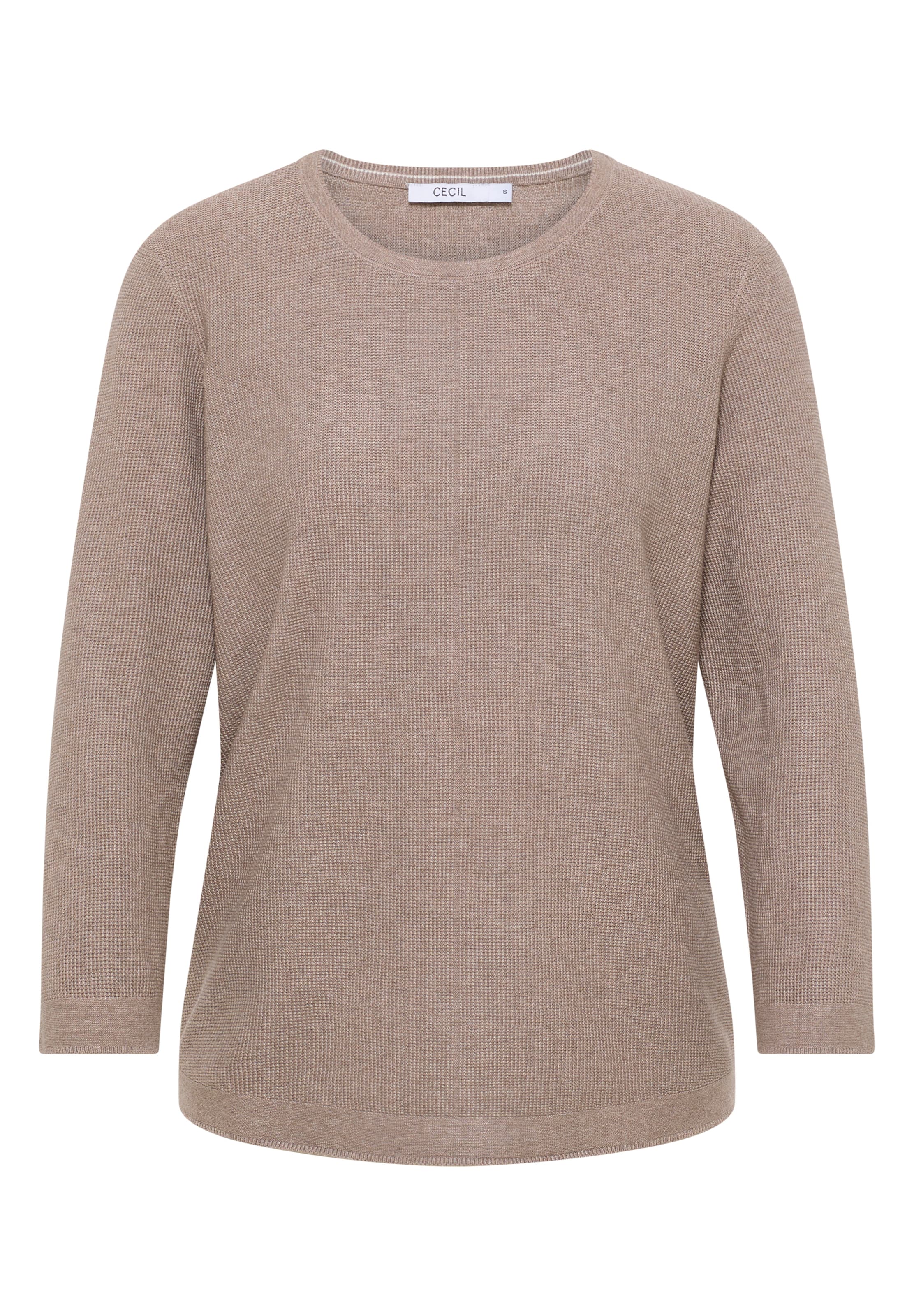 CECIL Sweater in Beige: front