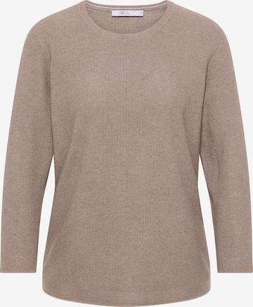 CECIL Sweater in Beige: front