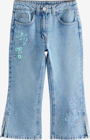 mėlyna Next Plačios klešnės Džinsai: priekis