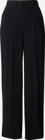 Loosefit Pantalon à plis GERRY WEBER en noir : devant