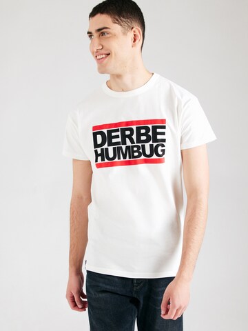 Derbe Shirt 'Humbug' in White: front