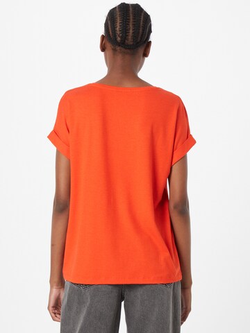 ONLY T-Shirt 'Moster' in Orange