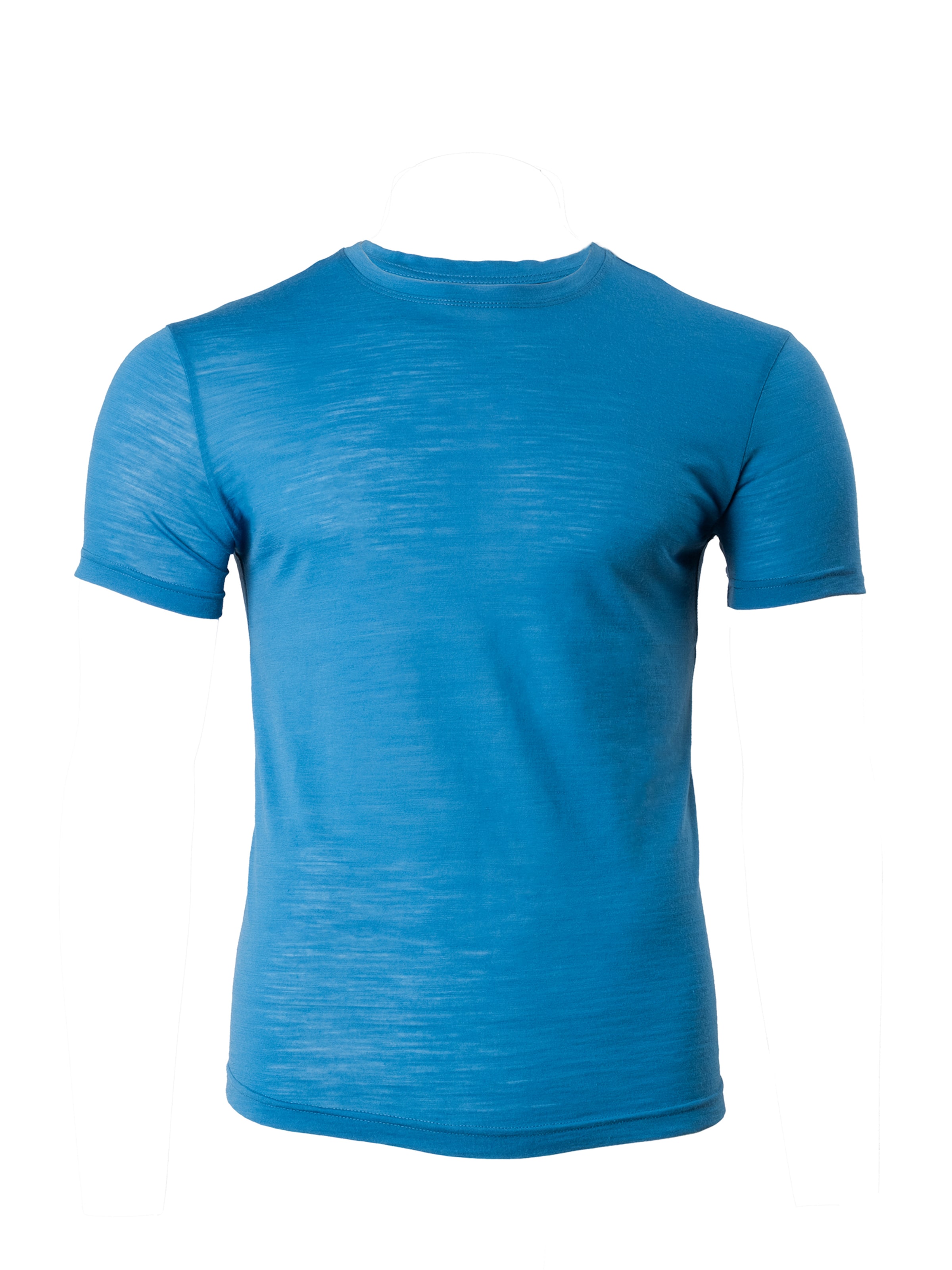Occulto Performance shirt '100 Merino Montreal' in Blue: front