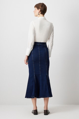 Touche Prive Rok in Blauw