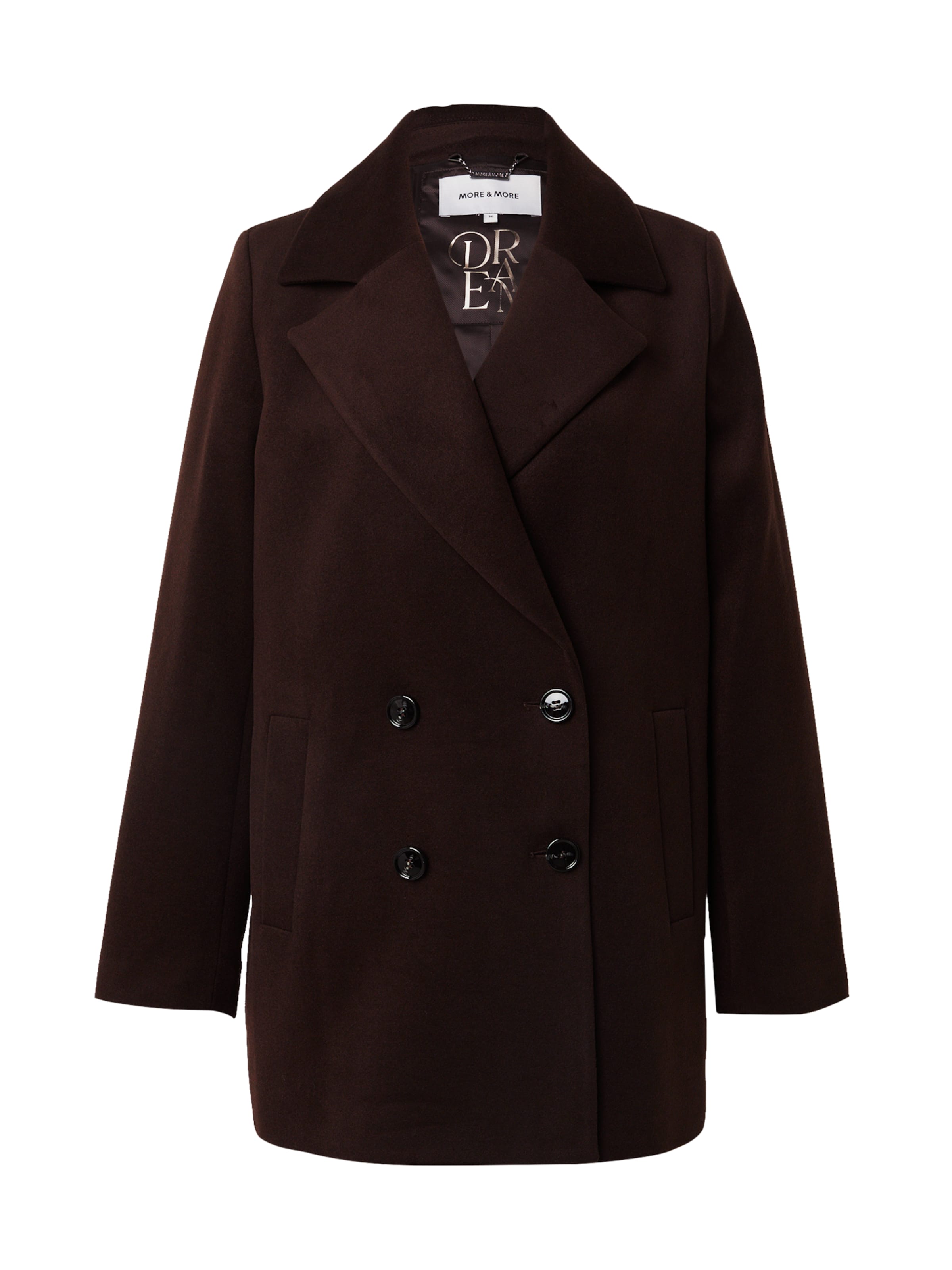 Cappotto di mezza stagione di MORE & MORE in blu: frontale