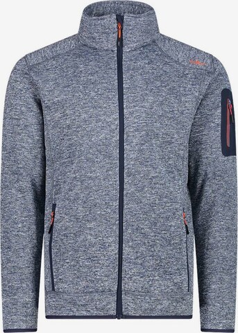 CMP Athletic Fleece Jacket in Grey: front